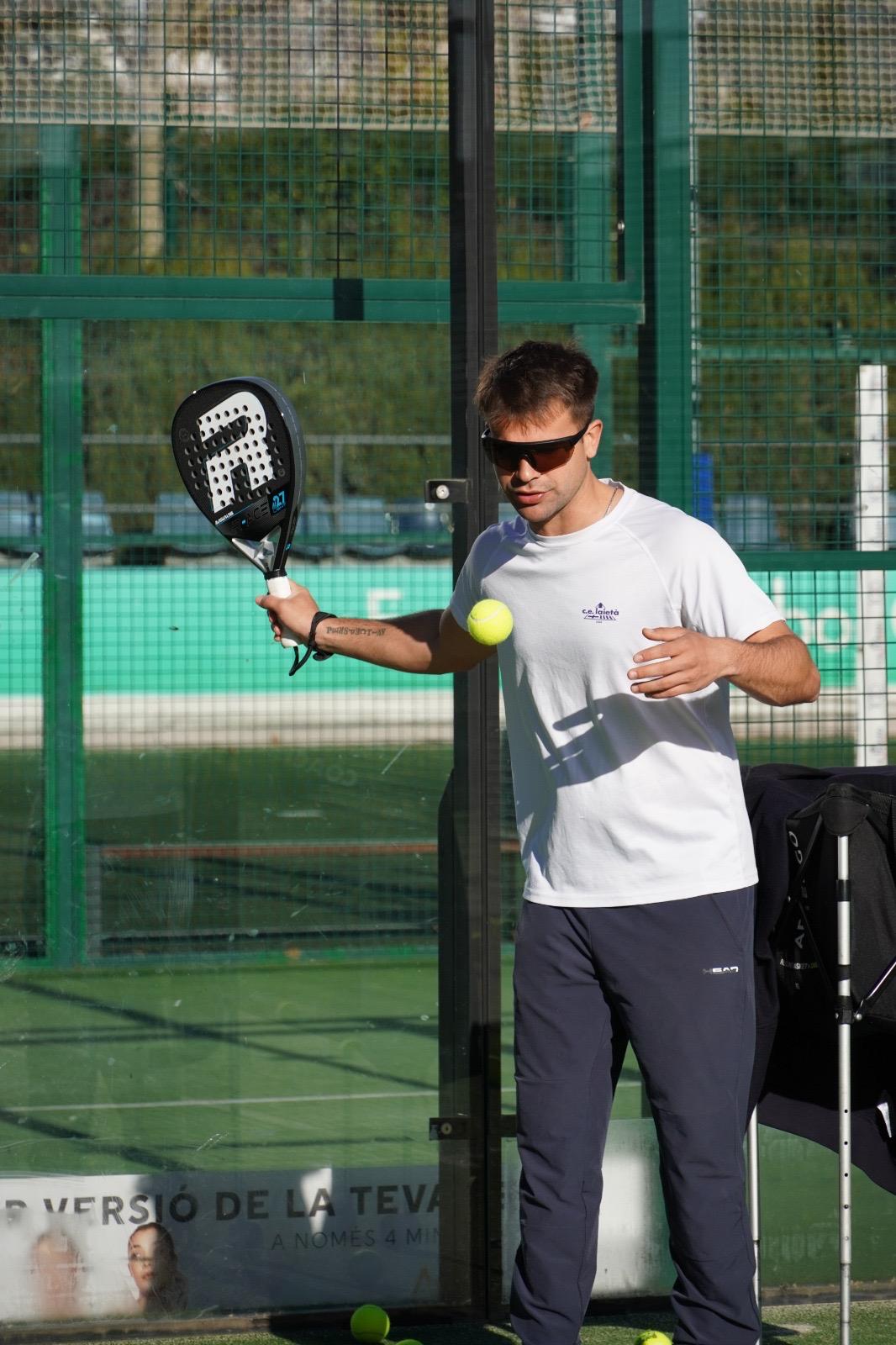 Max, head coach, at Club Esportiu Laietà in Barcelona