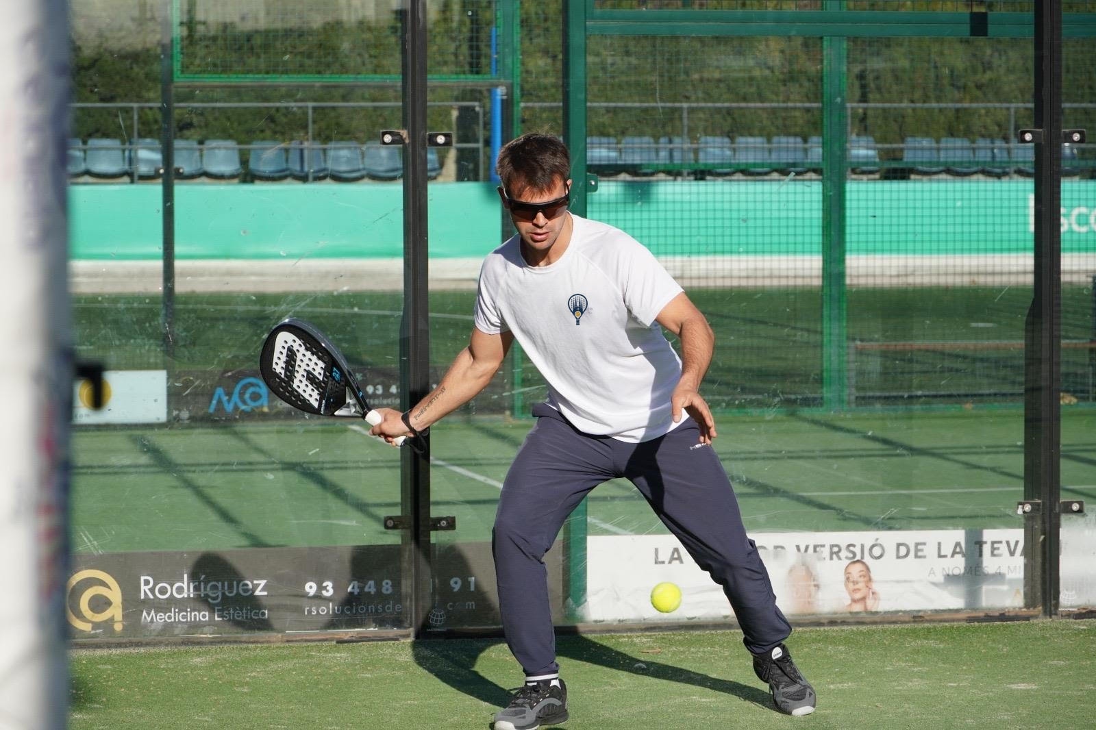 Padel court at Club Esportiu Laietà